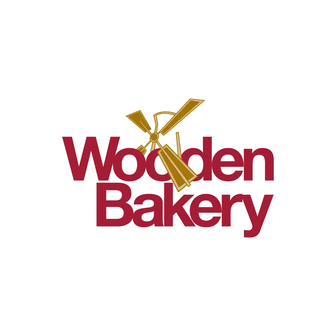 wooden bakery logo