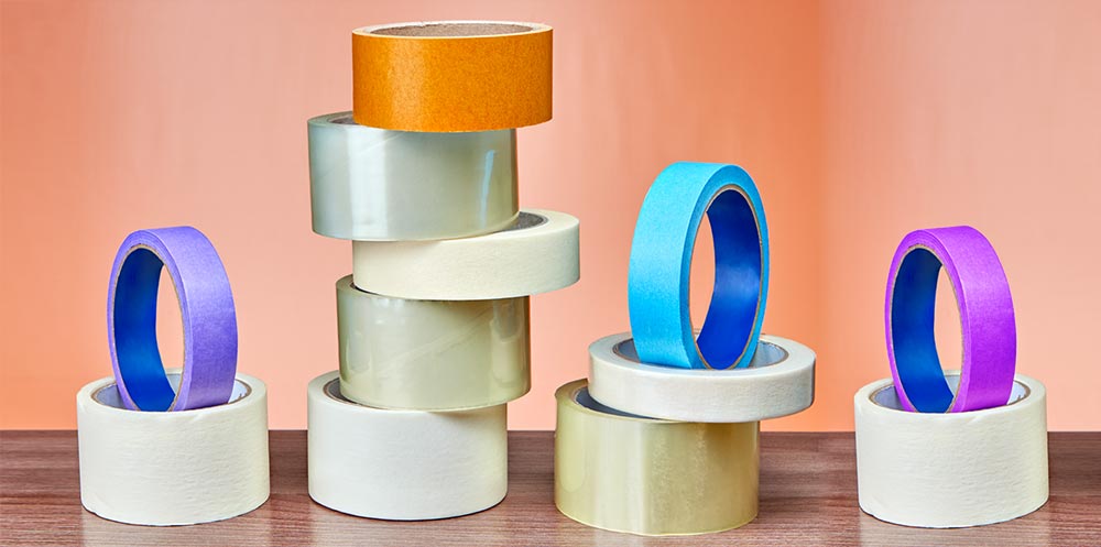 Scotch tape for sealing and packaging applications