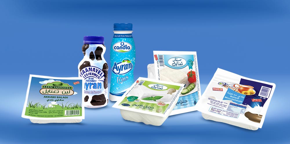 Dairy product packaging for freshness and quality