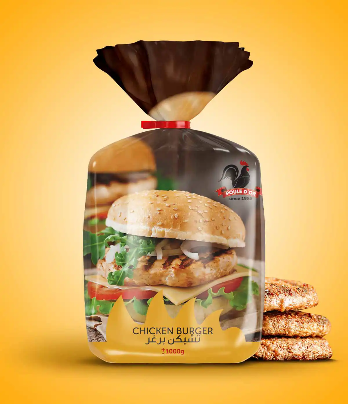 side sealing bag with bottom gusset packaging